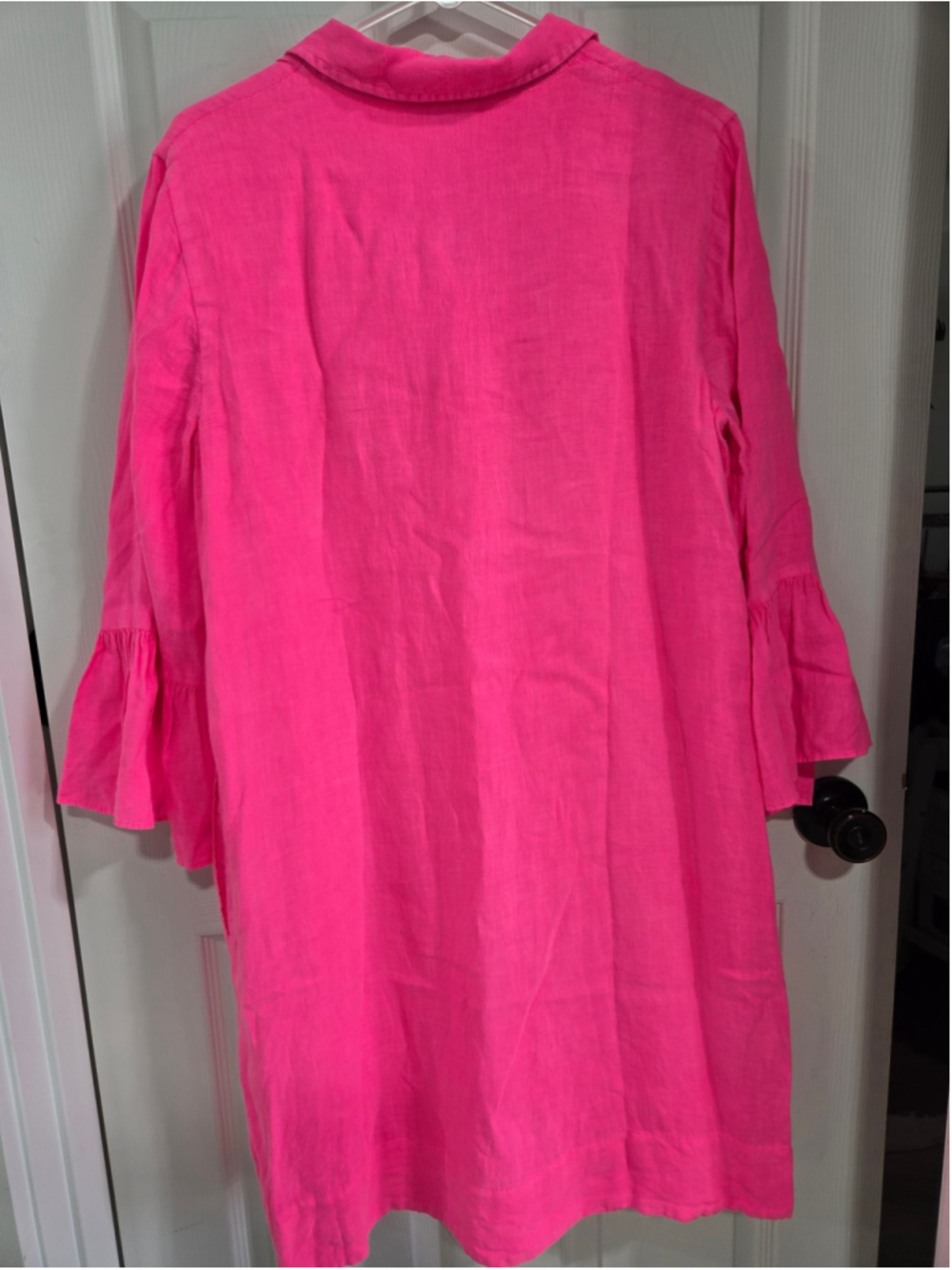 Women's Lilly Pulitzer Quarter Sleeve Dress Size 12 Pink - Picture 5 of 5